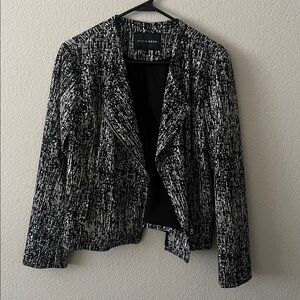 Alice Hope Black And White Moto Style Jacket